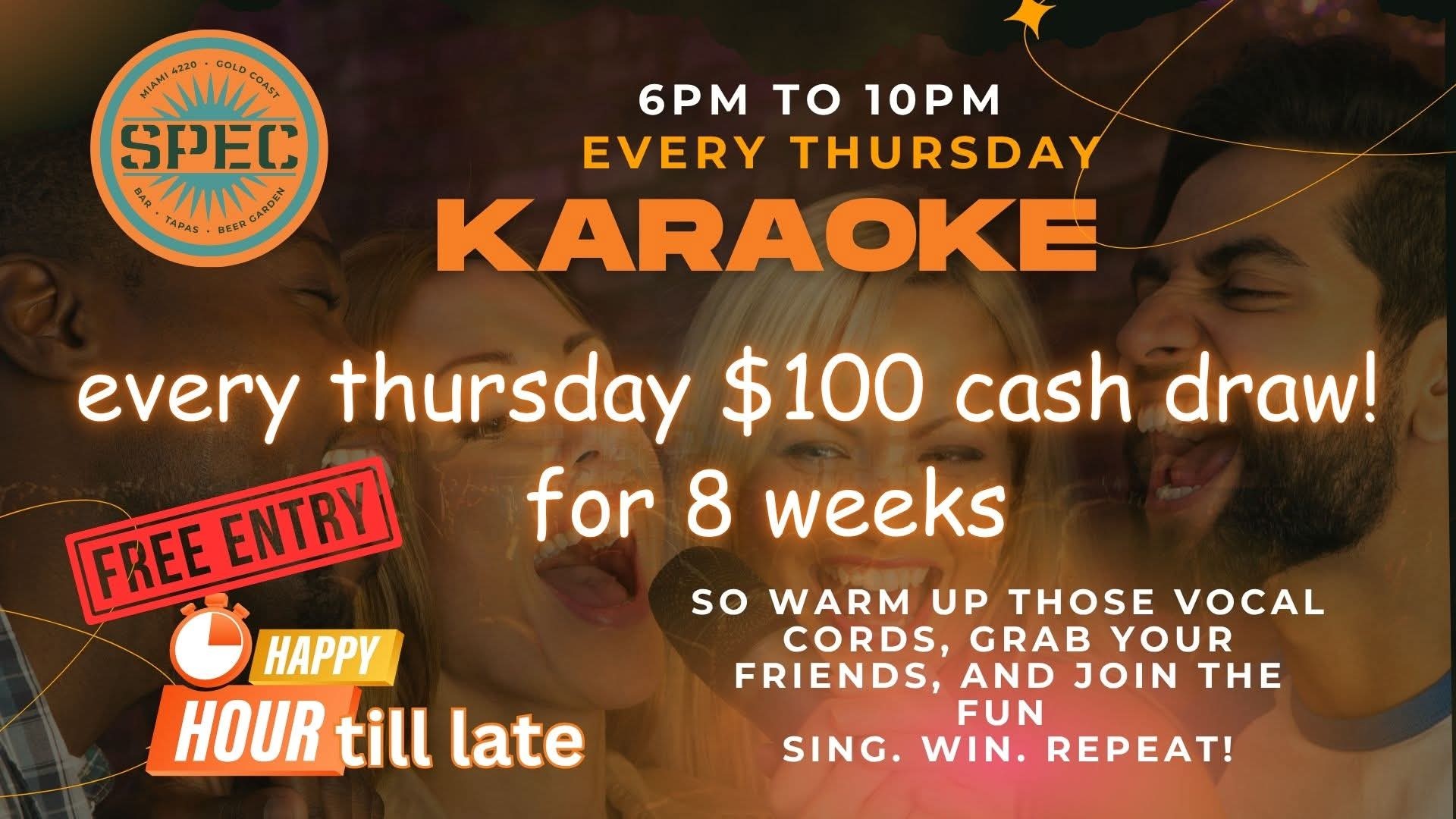 Kareoke Cash Giveaway