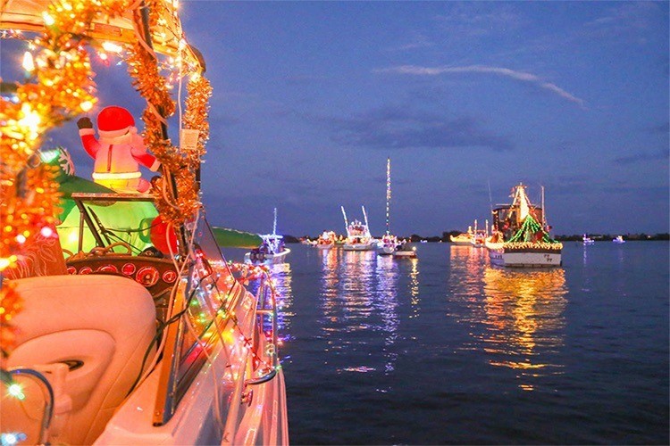 The Mermaid Waters "Christmas Flotilla of Lights"