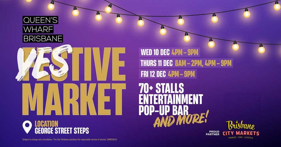 Festive Market At Queen's Wharf Brisbane